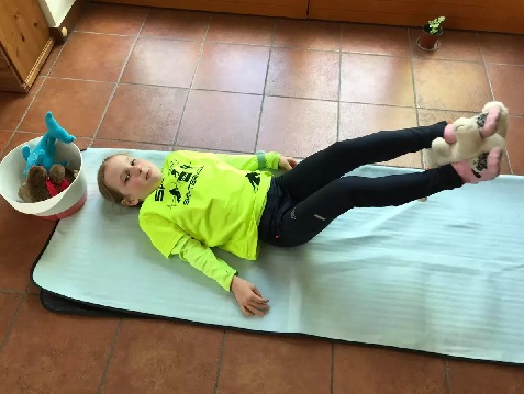 Rozcvička s plyšáky Rozcvička s plyšáky